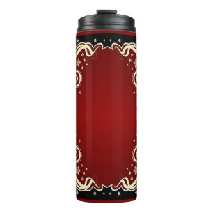 Scrollwork für klassische Stile Thermosbecher