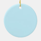 Scrolly Halbmond Keramik Ornament (Hinten)