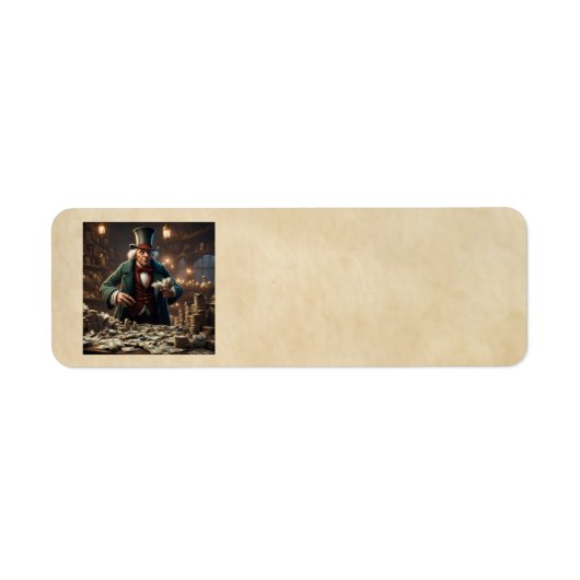 Scrooge Address Labels (Vorne)