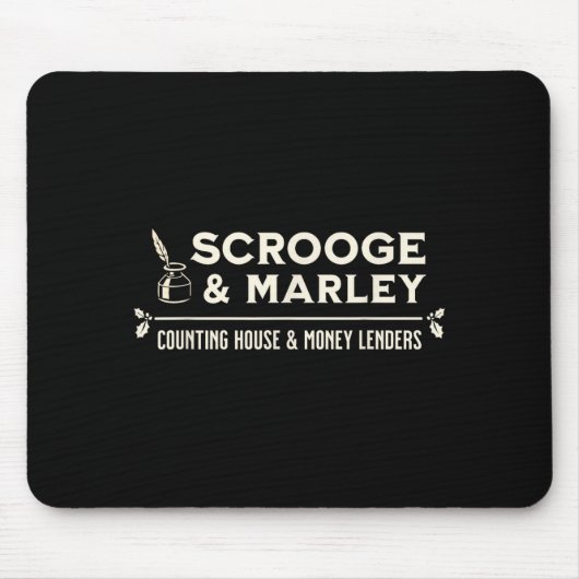 Scrooge And Marley Counting House Ens Mousepad (Vorne)