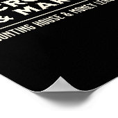 Scrooge And Marley Counting House Ens Poster (Ecke)