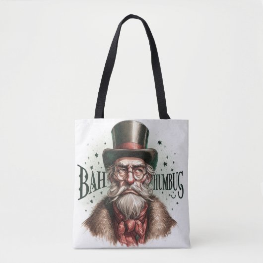 Scrooge Ba HumBug Tote Bag Tasche (Vorderseite)