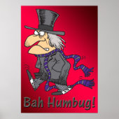 Scrooge & Bah Humbug Poster (Vorne)