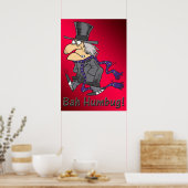 Scrooge & Bah Humbug Poster (Küche)