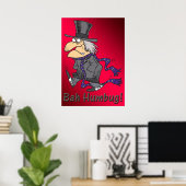 Scrooge & Bah Humbug Poster (Heimbüro)