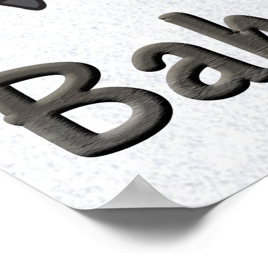 Scrooge & Bah Humbug Poster (Ecke)