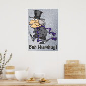 Scrooge & Bah Humbug Poster (Küche)