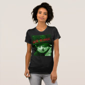Scrooge Bah Humbug Weihnachts-T - Shirt Design (Vorne ganz)