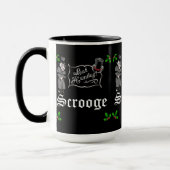 SCROOGE "Bah Humbug!" Weihnachtsgeschenk Tasse (Links)