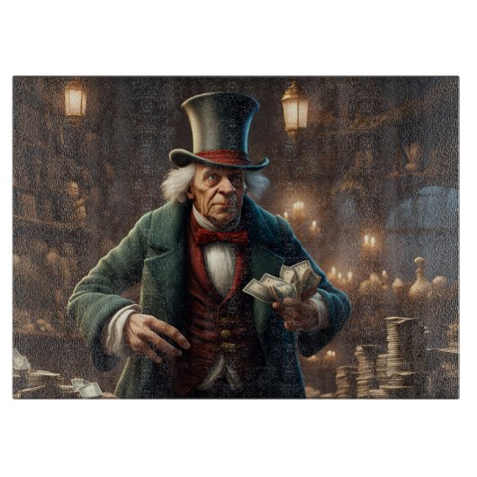 Scrooge Cutting Board Schneidebrett (Vorderseite)