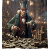 Scrooge Duschvorhang (Vorderseite)