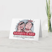 Scrooge Feiertagskarte (Rückseite)