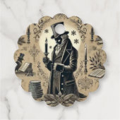 Scrooge Geschenkanhänger (Vorderseite)