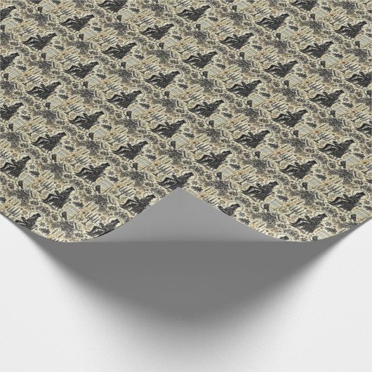 Scrooge Geschenkpapier (Ecke)