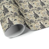 Scrooge Geschenkpapier (Rolleneckpunkt)