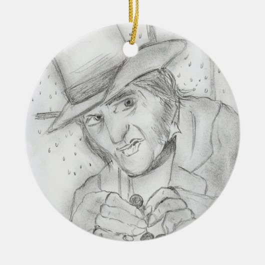 Scrooge Keramik Ornament (Vorne)