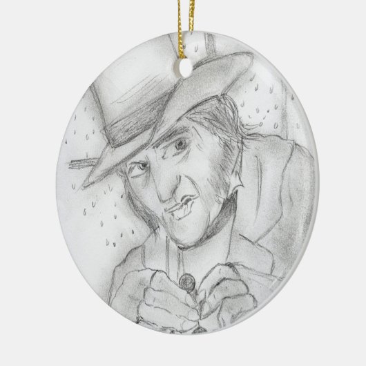 Scrooge Keramik Ornament (Links)