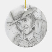 Scrooge Keramik Ornament (Hinten)