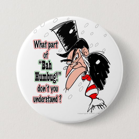 "Scrooge" Knopf Button (Vorderseite)