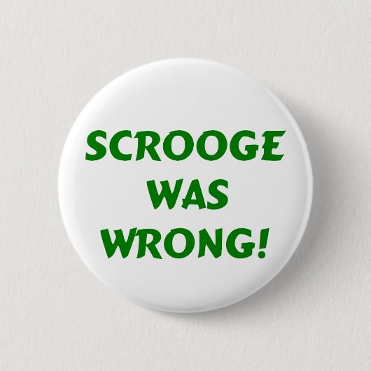 Scrooge lag falsch button (Vorderseite)