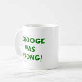 Scrooge lag falsch kaffeetasse (Vorderseite Links)