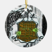 Scrooge&MarleySignScene Keramik Ornament (Vorne)
