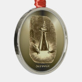 Scrooge of Christmas - Ein Weihnachtslied Silbernes Ornament (Rechts)