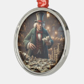 Scrooge Ornament Aus Metall (Links)