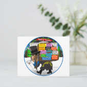 Scrooge Postkarte (Stehend Vorderseite)