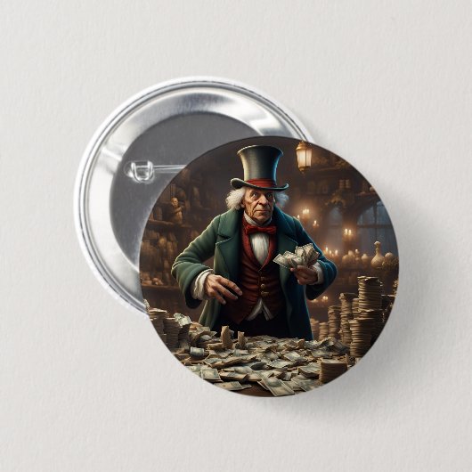 Scrooge-Taste Button (Vorne & Hinten)