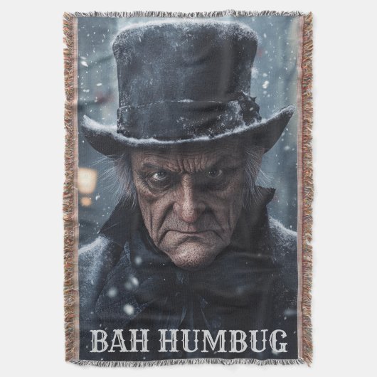 Scrooge Throw Blanket Decke (Vorderseite Vertikal)