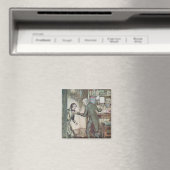 Scrooge und Bob Cratchit Magnet (In Situ (Geschirrspüler))