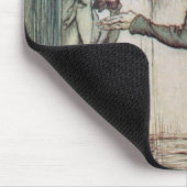 Scrooge und Bob Cratchit Mousepad (Ecke)