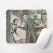 Scrooge und Bob Cratchit Mousepad (Mit Mouse)