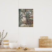 Scrooge und Bob Cratchit Poster (Küche)