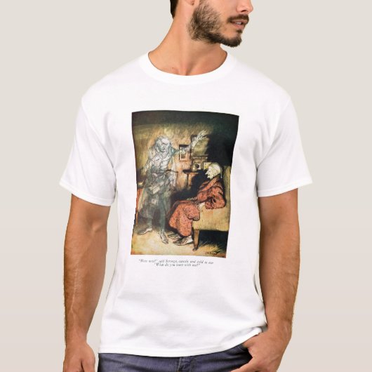 Scrooge und der Geist von Marley T-Shirt (Vorderseite)