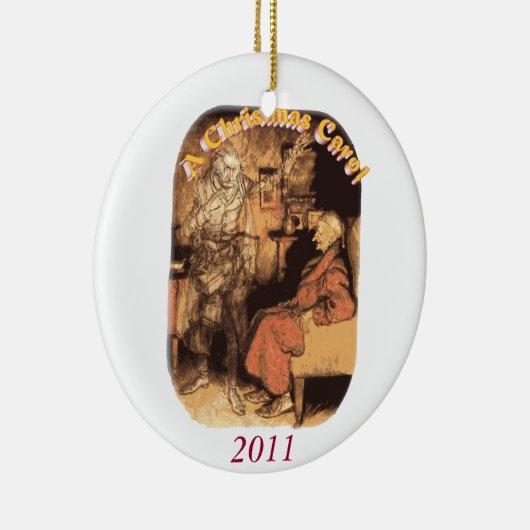 Scrooge und Marley Keramikornament (Rechts)