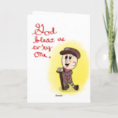 Scrooge und SweetHart - Faltkarte Karte (Rückseite)