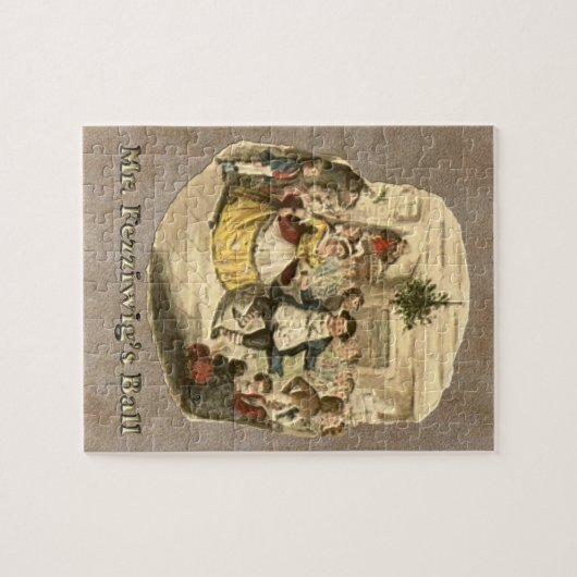 Scrooge von Weihnachten - ein Weihnachten Carol Puzzle (Horizontal)