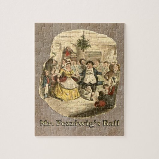 Scrooge von Weihnachten - ein Weihnachten Carol Puzzle (Vertikal)