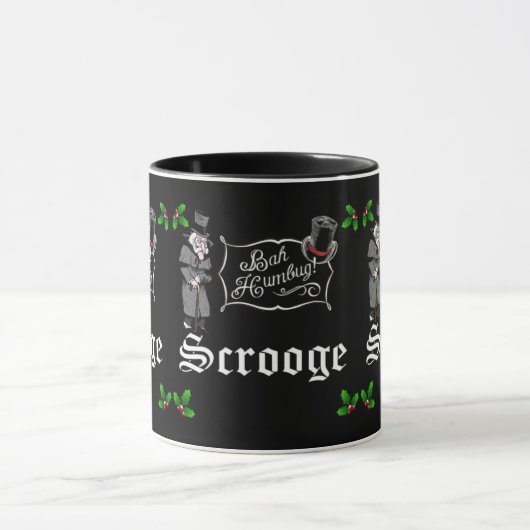 SCROOGE Weihnachtsgeschenk Tasse (Zentrum)