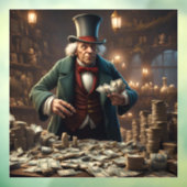 Scrooge Window Cloning Fensteraufkleber (Blatt 3)