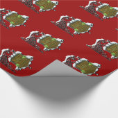 ScroogeHauntedSign Geschenkpapier (Ecke)