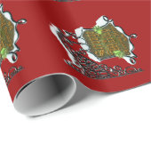 ScroogeHauntedSign Geschenkpapier (Rolleneckpunkt)