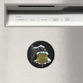 ScroogeHauntedSign Magnet (In Situ (Geschirrspüler))
