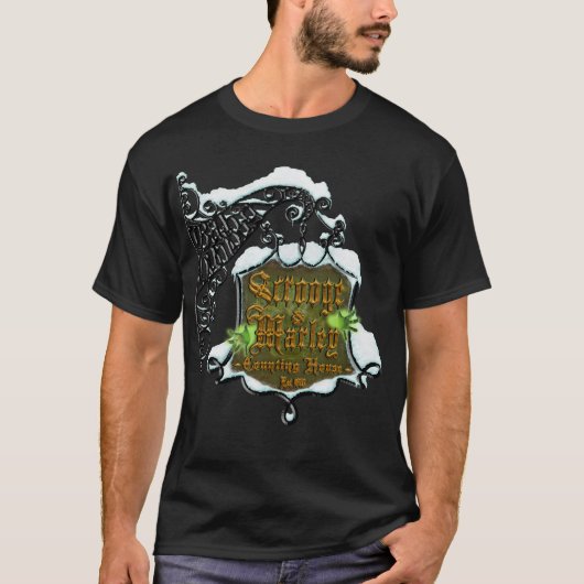 ScroogeHauntedSign T-Shirt (Vorderseite)