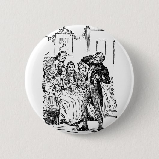 Scrooges Neffe Button (Vorderseite)