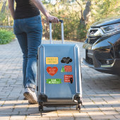 Scroooge a Christmas Carol Quotes Sticker Pack (Koffer Insitu)