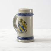 Scroope Familienwappen Bierglas (Vorderseite Links)