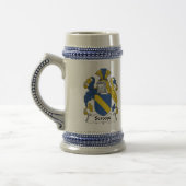 Scroope Familienwappen Bierglas (Links)